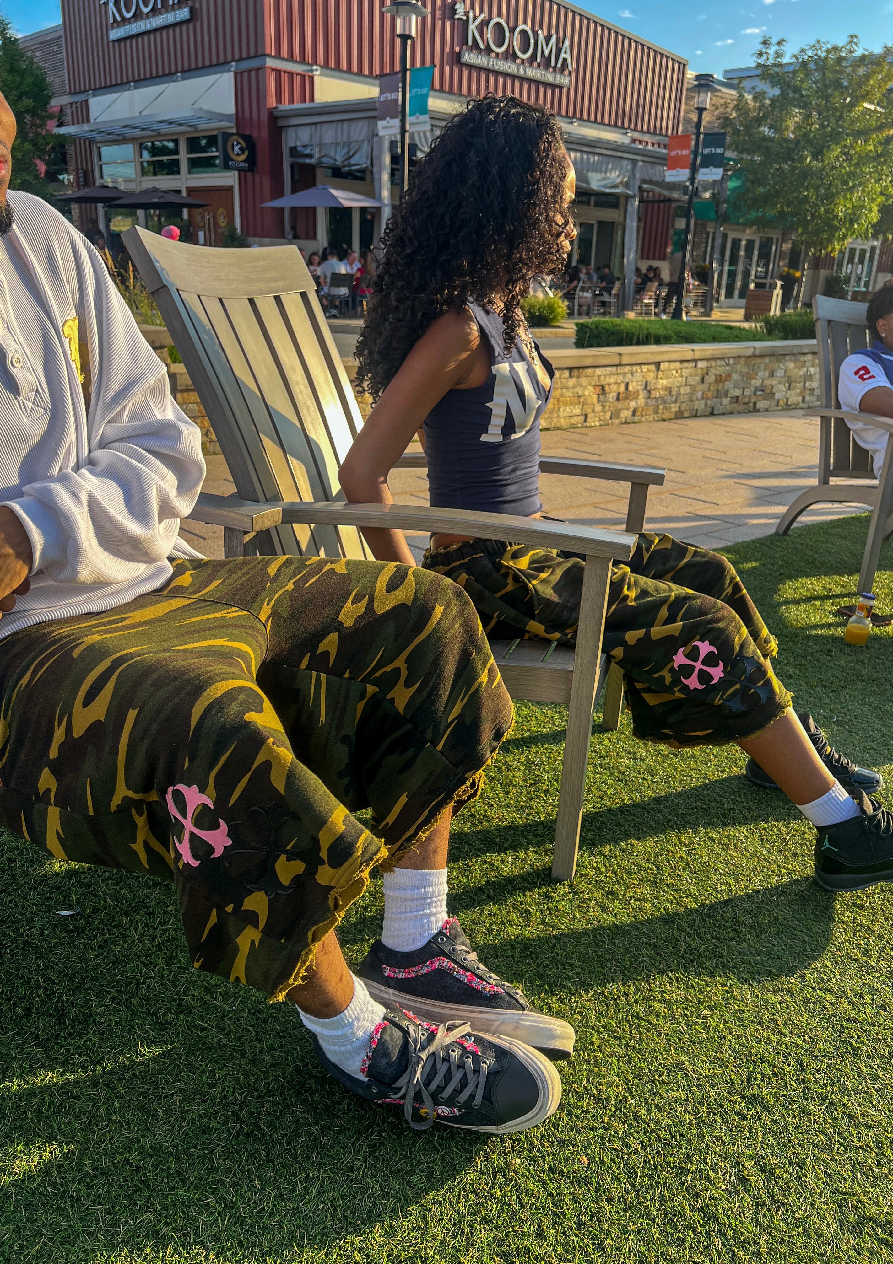 CAMO LOGO SHORTS